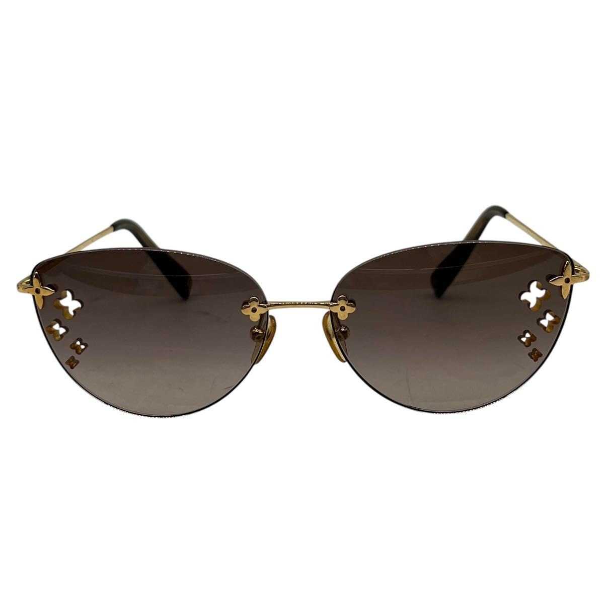 LOUIS VUITTON Sunglasses Cat Eye Z0051 Desmayo Flower | eBay