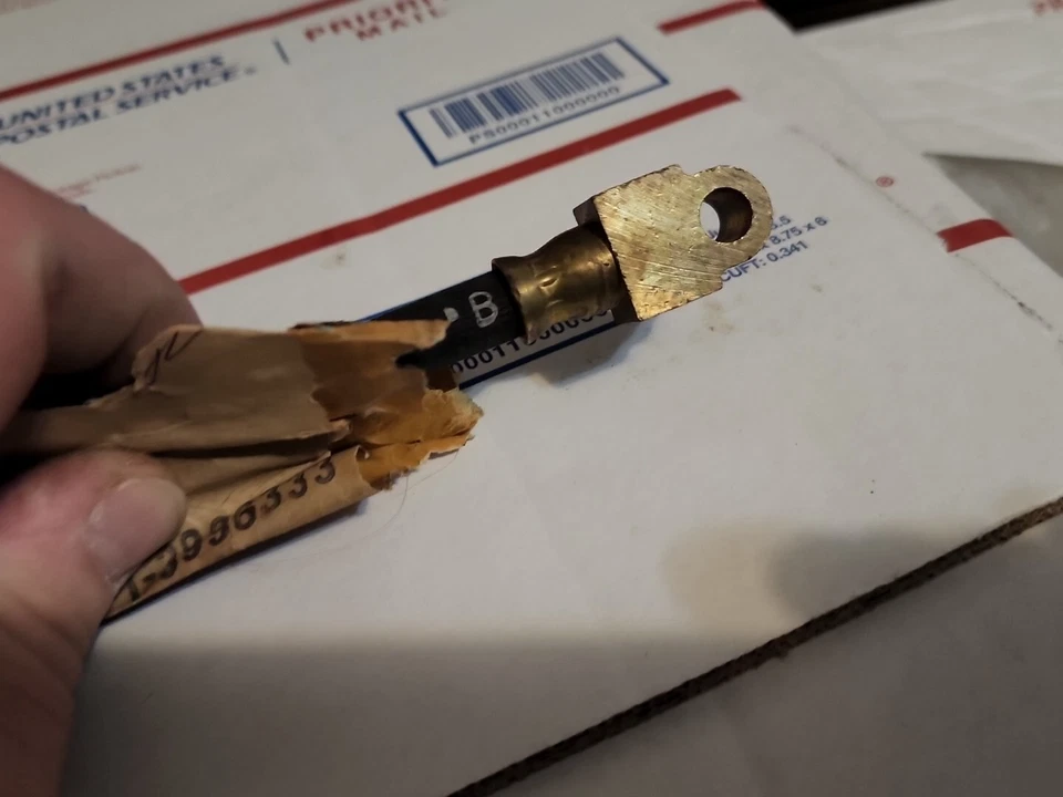 Manguera de freno trasero GM # 3996333 Chevrolet Vega (140) 1971-74 nuevo de lote Foto 3 de 4