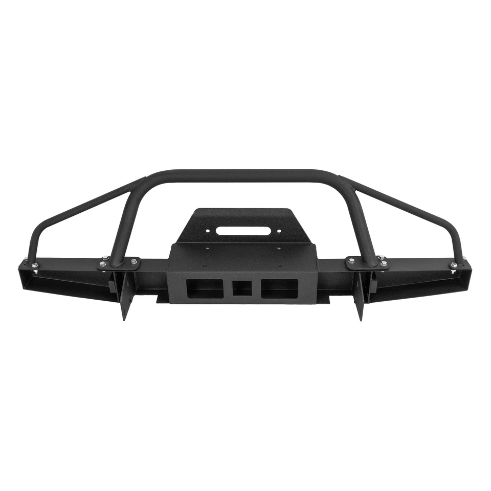 Conjunto de parachoques delantero de acero negro para Ford Ranger 1983-1992 Bronco II 1984-1990 Foto 4 de 4