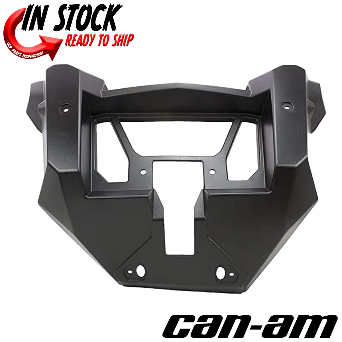 NEW OEM CAN AM BLACK FRONT FACIA 2015-2017 COMMANDER MAX 800R 1000 