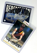 2000 Select Y2K Draft Pick Signature DS33 Aaron Fiora Richmond