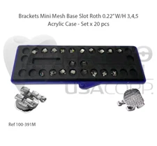 Orthodontic Brackets MIM mini hook 3,4,5 USA Seller Orthodentalusa Corp