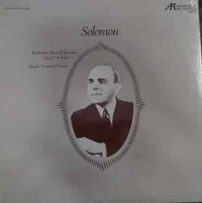 Solomon Plays Beethovens Archduke Trio Arabesque Recordings Vinyl LP