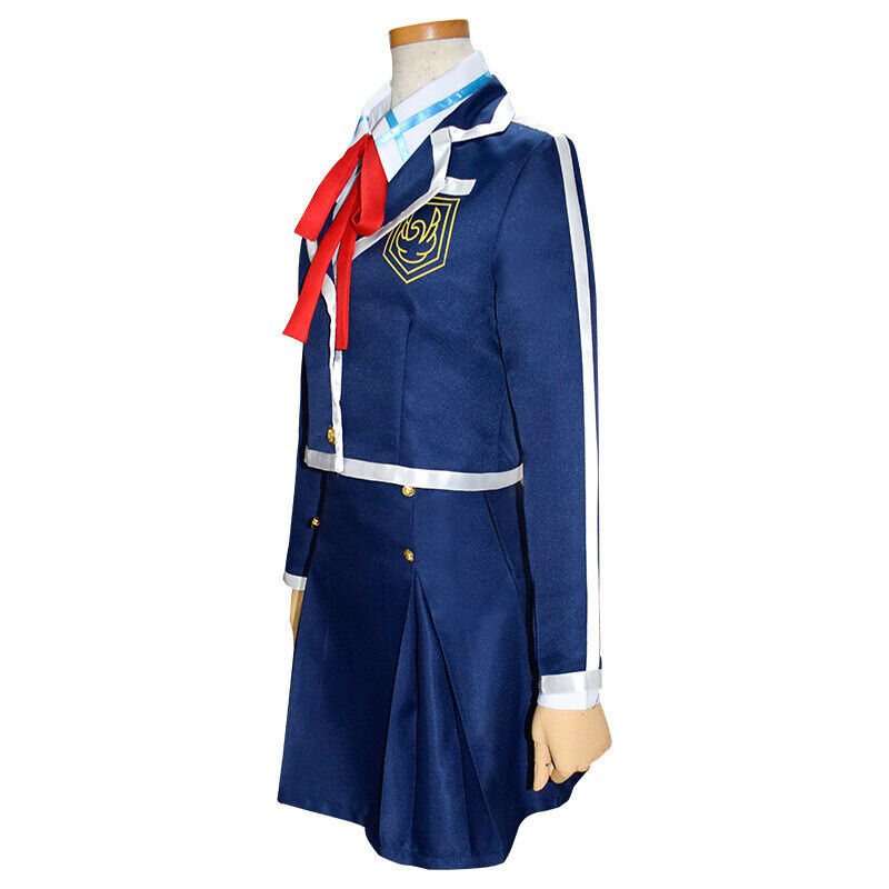 Sword Art Online SAO Yuuki Asuna School Uniform Coat Shirt Skirt Anime  Outfit Customize Cosplay Costumes