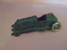 Vintage Cast Iron Hubley Racer