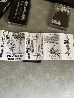 Treblinka Shrine Of The Pentagram New Demo Cassette Boxset