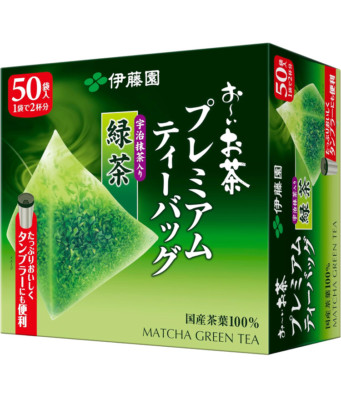 ITOEN Oi Ocha Matcha Green Tea PREMIUM tea 50 bags 100％ domestic tea leaves