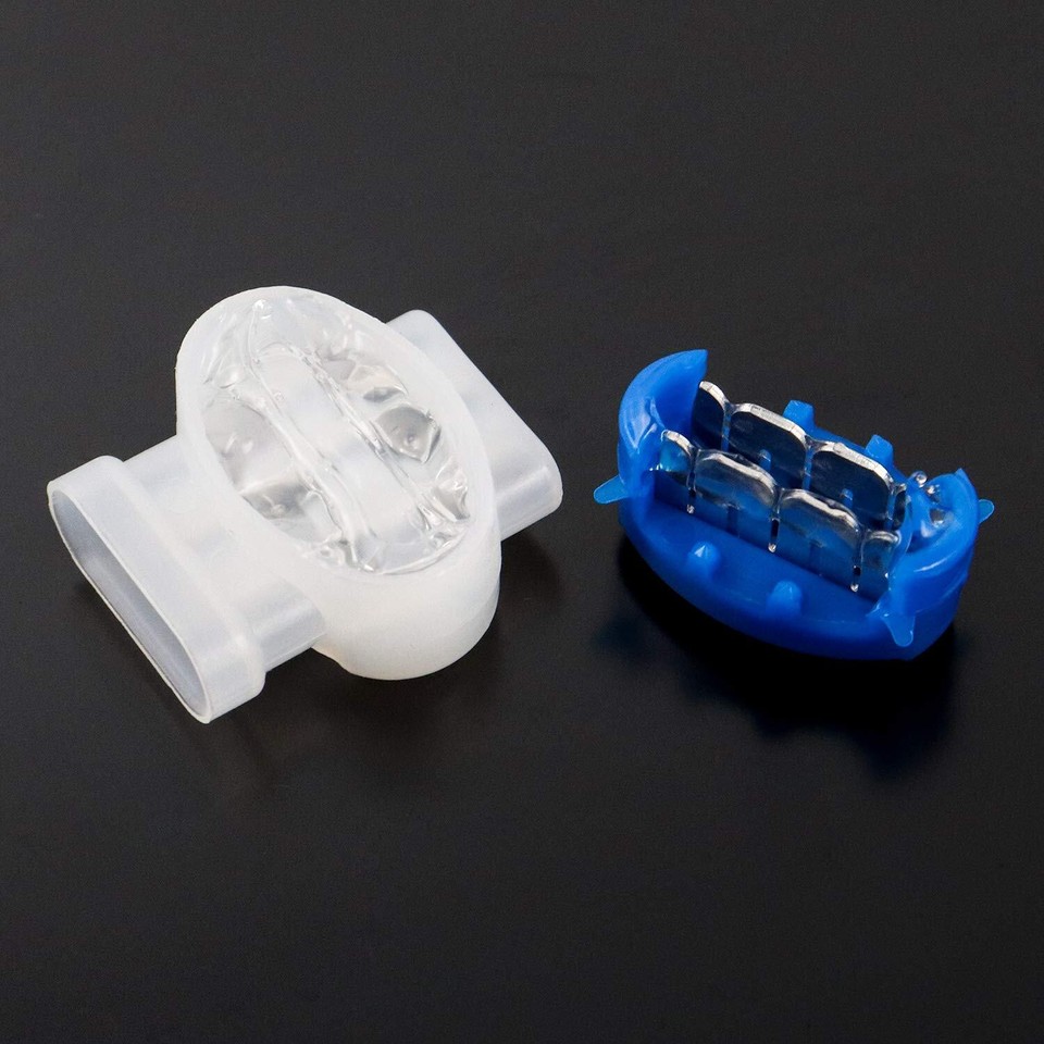 QWORK 50 Pack 3 Wire Connectors Electrical IDC 314BOX Pigtail