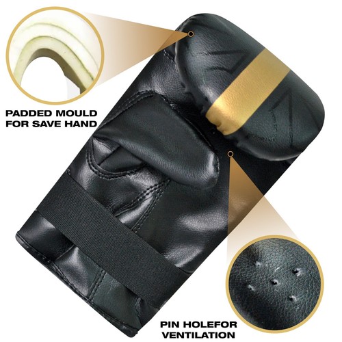 Punch Bag 4ft/5ft Filled Heavy Duty MMA Kickboxing Punching Bag Martial Arts Set - Picture 13 of 19
