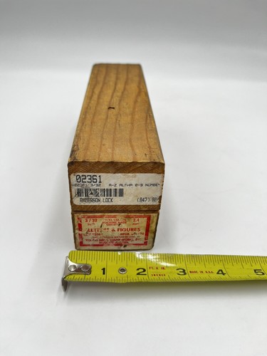 Vintage strapazierfähiger Stahlstempel Buchstaben & Figuren junge Brüder 3/32" 2,4 mm Set - Bild 9 von 11