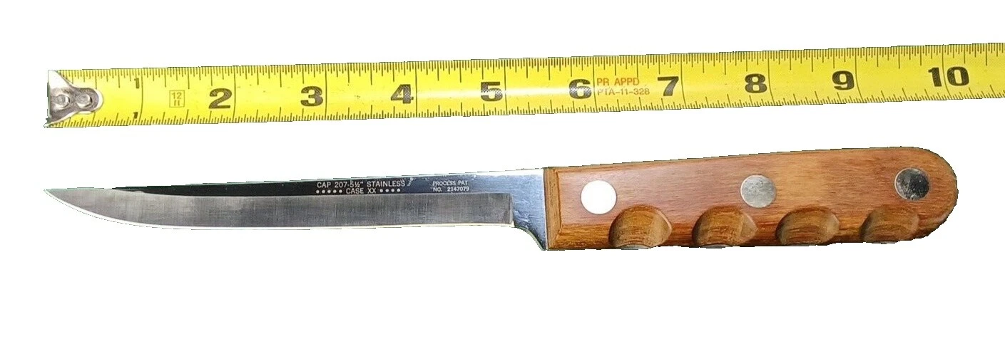 Case Wood Handle Collectible Vintage Factory Manufactured Fixed Blade Knives