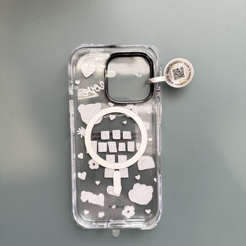 Coque transparente Casetify iPhone 16 Pro compatible MagSafe - Photo 2 sur 4