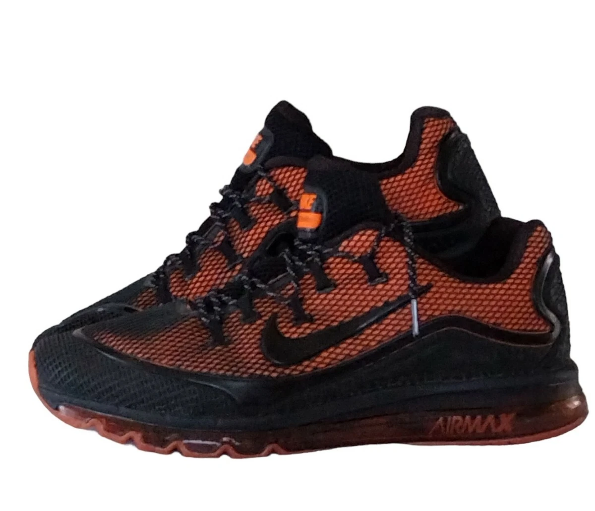 Nike Air 2018 Black Orange Men&#039;s Shoes Sz 12 | eBay