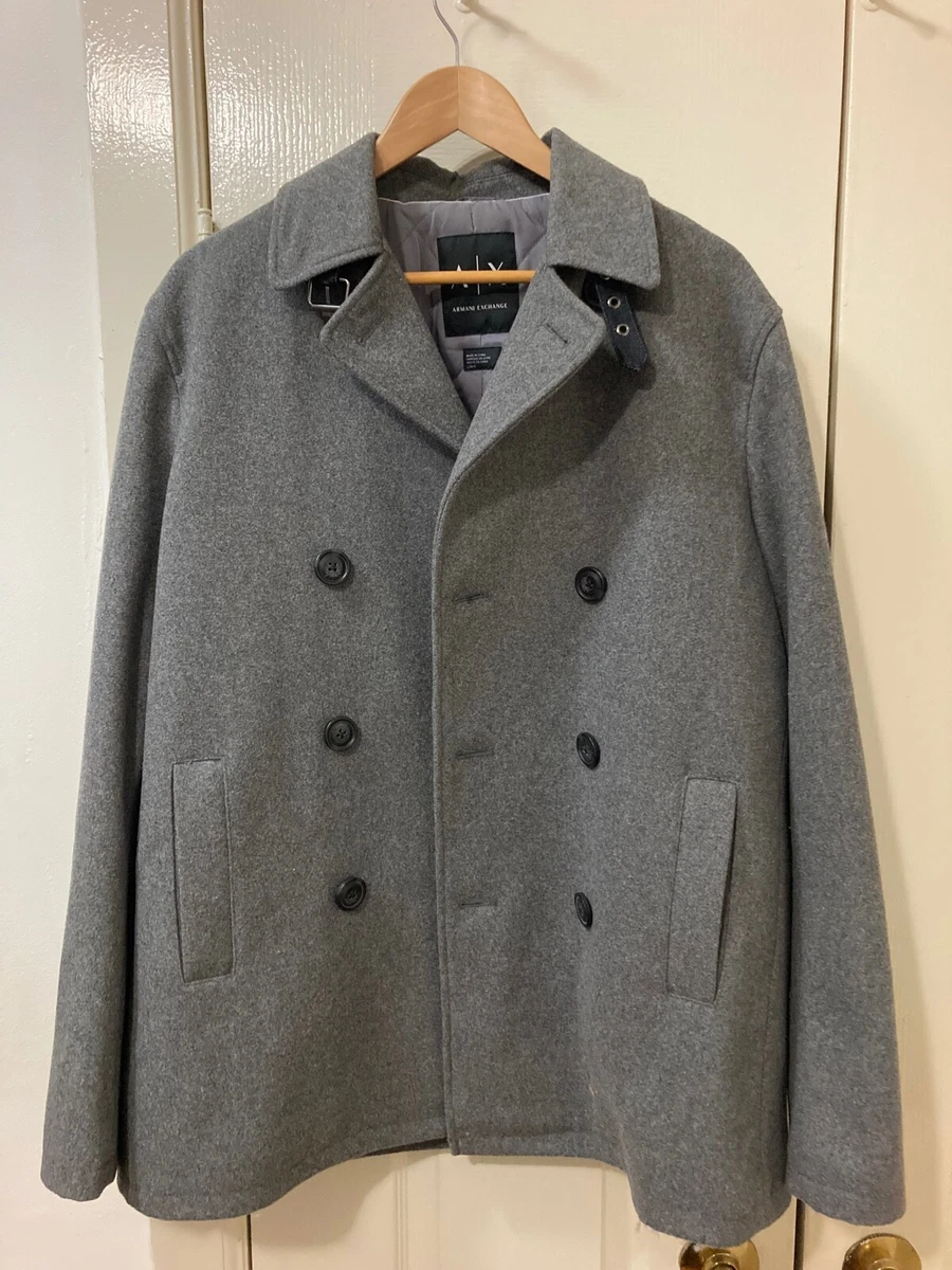 Armani exchange cheap peacoat
