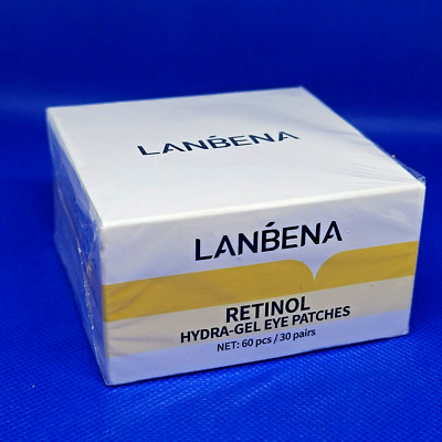 LANBENA Retinol Hydra Gel Eye Patches 60 pcs/ 30 Pairs exp 6/2026