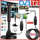 DVB-T2 HD Antenne Terrestrische Antenne 5M Kabel HD DAB Zimmerantenne/ Aussen