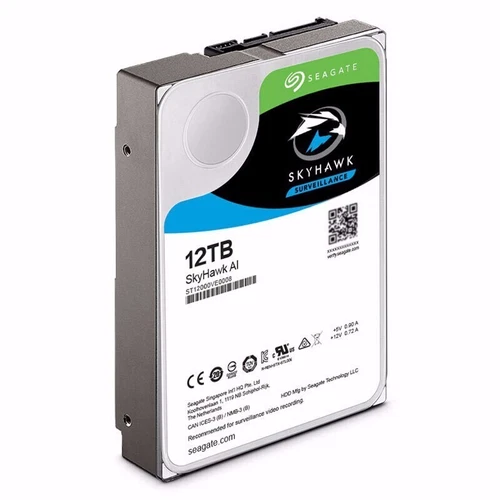 Seagate SkyHawk AI ST12000VE0008 12TB 7200RPM SATA 256MB 3.5" Hard Drive Sealed - Bild 5 von 6