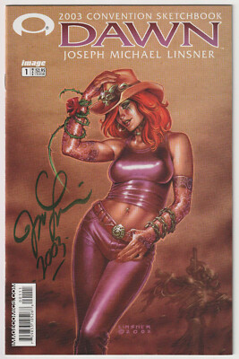 M3702: Dawn Convention Sketchbook 2003 #1, Vol 1, MINT Condition