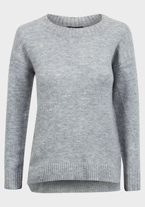 soft grey womens jumper
