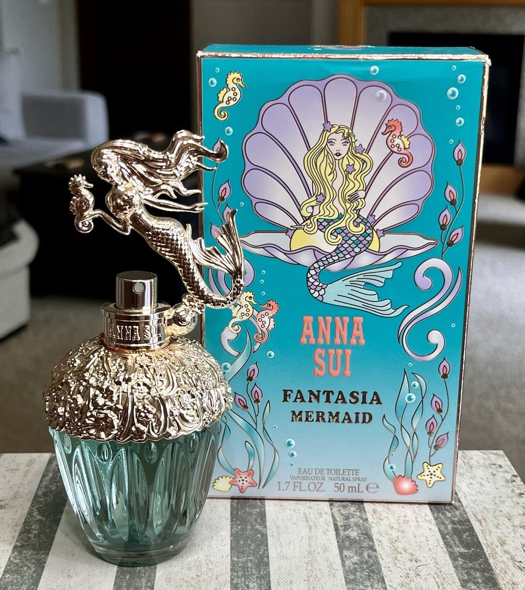 Anna Sui Fantasia Mermaid Eau De Toilette Spray By Anna Sui - 1 oz Anna Sui Fantasia Mermaid Eau De Toilette Spray By Anna Sui - 1 oz