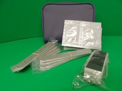 Mary Kay  Buffing Block, Nail Files, Nail Polish Remover & Purple TRAVEL BAG