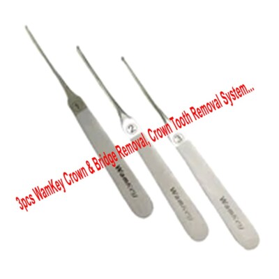 Wamkey 3 pcs WamKey Crown & Bridge Removal, Crown Tooth Removal System... | eBay