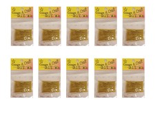 Lot of 60 yards Metallic Gold Thin 0.5mm Elastic Cord String Thread for Crafts