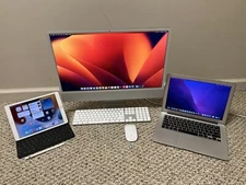 Apple Bundle Silver - iMac 24"  / MacBook Air 13" / iPad 8th GEN + Accessories