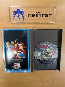 Working Designs POPFUL MAIL: MAGICAL FANTASY ADVENTURE +Reg Card (Sega CD) *CIB*