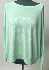 A Postcard From Brighton Flower Peace Sign Gloria Sweat Size 1(UK  8-12) RRP £66