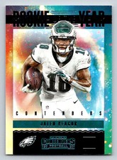 2020 Panini Contenders Rookie of the Year #7 Jalen Reagor (ref 193526)