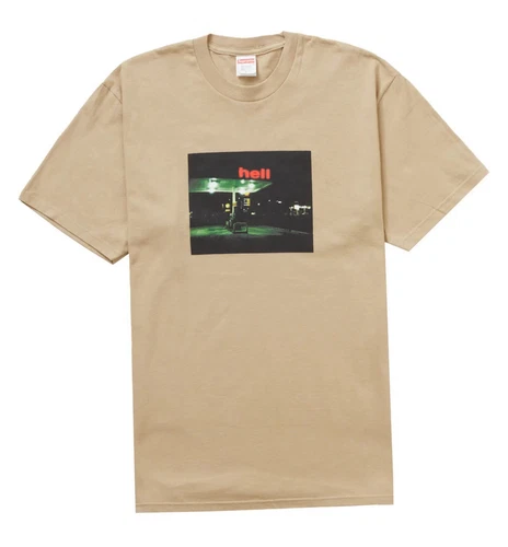 ⛽️ Tee shirt Supreme FW23 Hell Kaki Taille X LARGE NEUF LIVRAISON GRATUITE ?