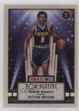 2022-23 Panini NBA Hoops Now Playing Holo Peyton Watson #27 15ow