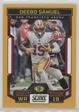 2023 Score Gold Deebo Samuel #170 0b61