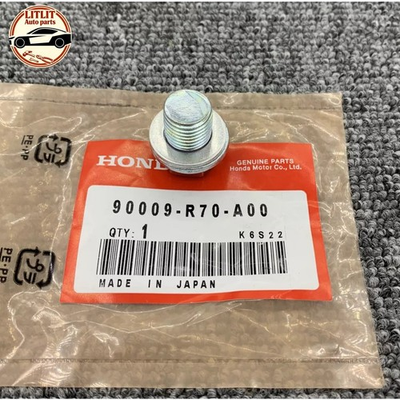 #ad OEM For Honda Acura Engine Oil Pan Drain Bolt Plug with Washer 90009 R70 A00 NEW $5.66