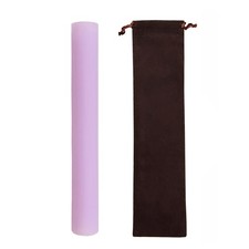 Singing Bowl Mallet Purple Acrylic Rubber Striker Mallet for Playing Quartz C...