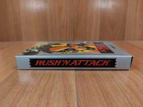 MINTY BOX CIB Hangtab Rush'n 'N Attack complete in nintendo nes collectr lot A+