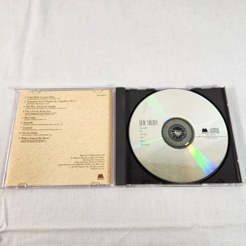 Lew Soloff - But Beautiful + With A Song in My Heart 2 CD LOT Trumpet Jazz NM - Image 2 of 4