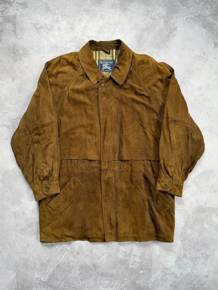 Burberry Coats, Jackets & Vests for Suede Outer Shell Men for Sale