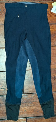 #ad #ad Tuff Rider Ribb Full Seat Ladies Breeches Pants Size in Navy Blue Size 26 NWT $34.99
