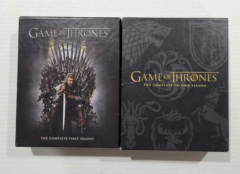 Game of Thrones: Season 1 & 2 (10-Discs, Blu-Ray, HBO)