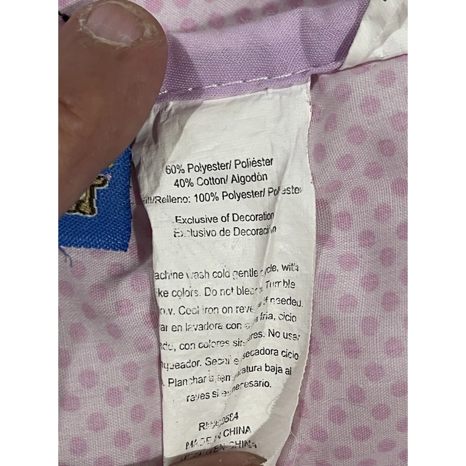 Edredón edredón para cuna Kidsline Tiddliwinks púrpura Foto 4 de 4