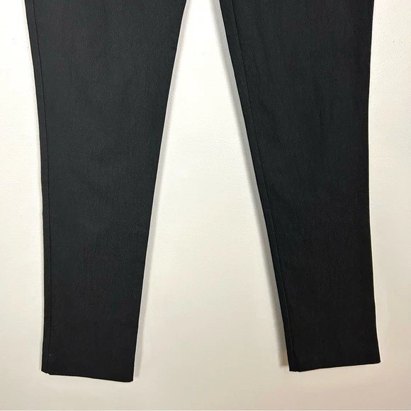 Blanque High Rise Slim Pants Women’s Size M Stretch Knit Modern Minimalist Black Foto 3 de 4