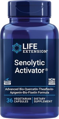 LIFE EXTENSION SENOLYTIC ACTIVATOR Anti-Aging 36 Veg Kapseln SUPER PREIS