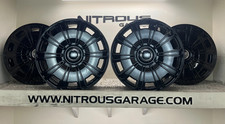 24 Ng Forged Range Rover Hse Sport Black Full Face Wheels W Floater Caps 52a