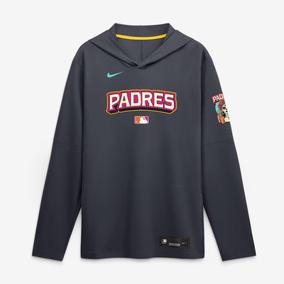 San Diego Padres Nike City Connect Dri-FIT Long Sleeve Hoodie T-Shirt La Catrina