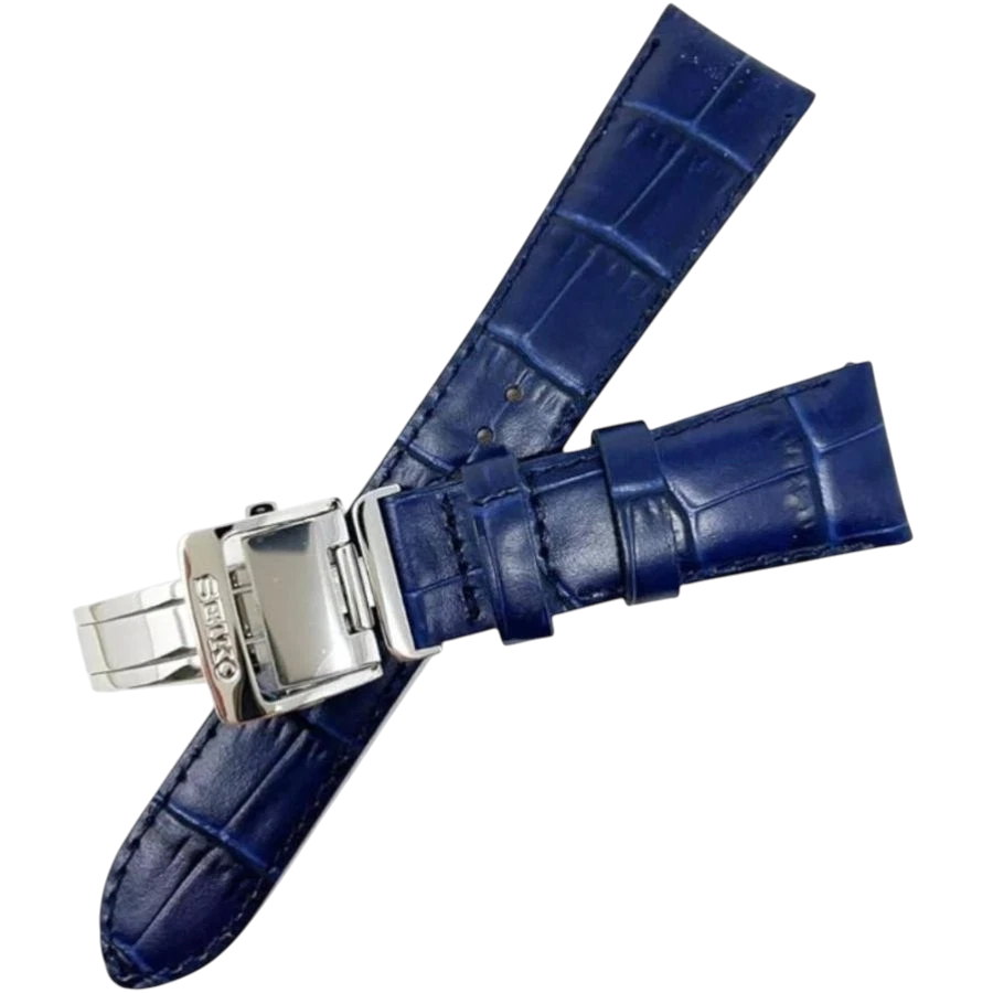 Seiko Blue 18 mm Band Width Wristwatch Bands for sale | eBay