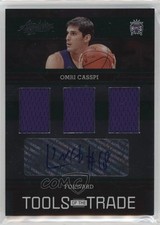 2009-10 Absolute Memorabilia Tools of the Trade /10 Omri Casspi #TOTT15 Auto oh4