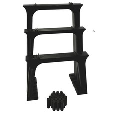 TYCO Slot Car Track Bridge Support Set Adjustable  Stackable   Set of 3 Heights