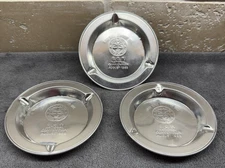 Vintage 1968 GOP Republican Convention Miami Beach Tin Ashtrays 3